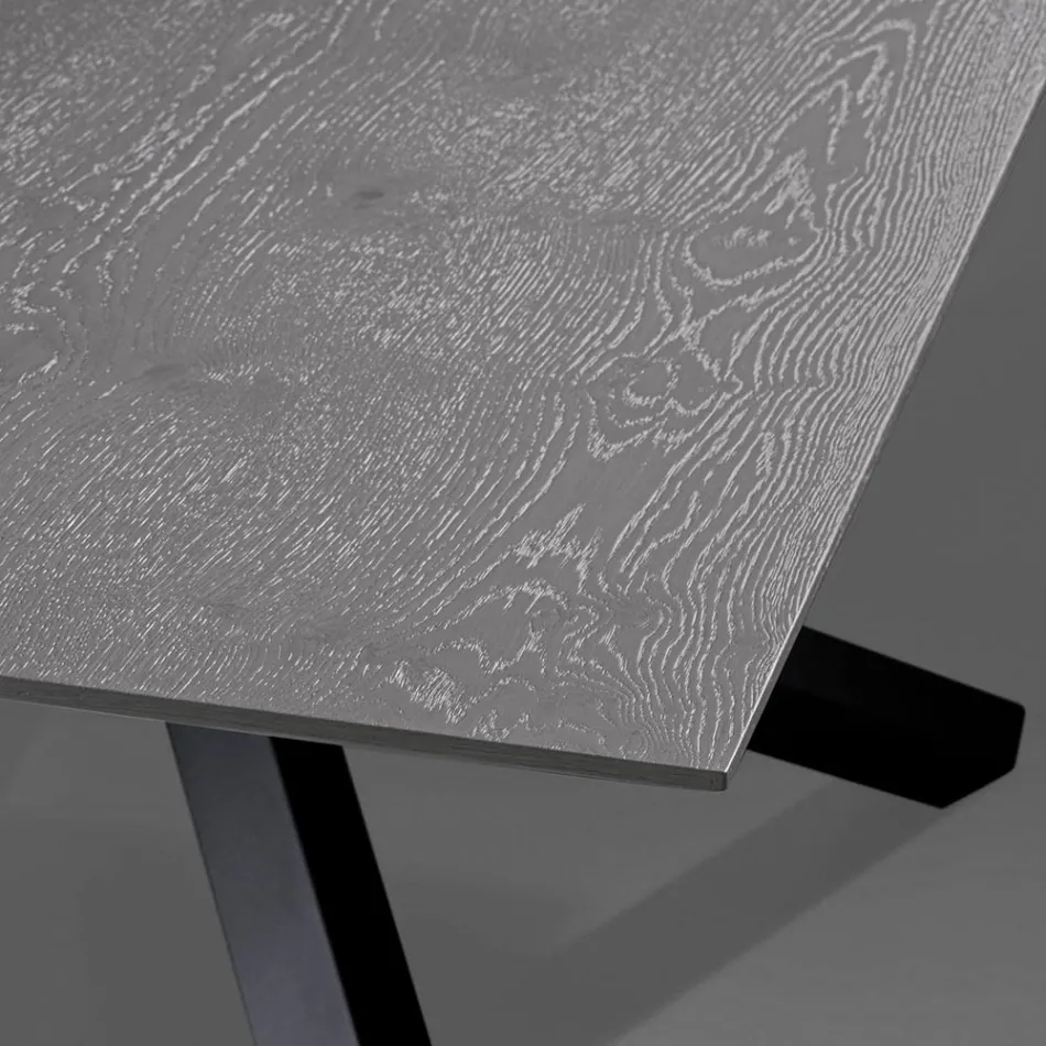 طاولة قابلة للتمديد بأرجل S70 صنع في إيطاليا - ساجي Viadurini