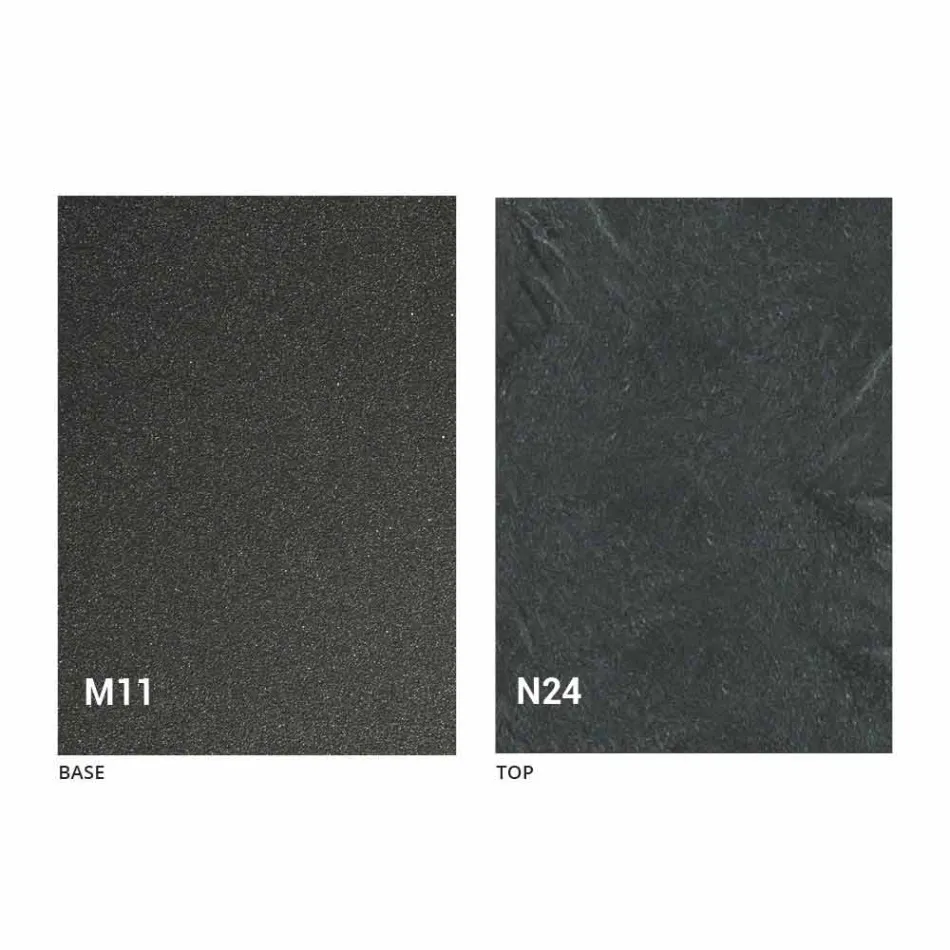 طاولة طعام قابلة للتمديد من الخشب والمعدن حتى 280 سم - جالوتو Viadurini