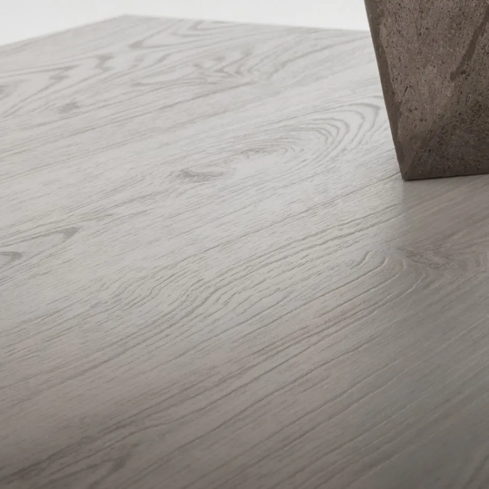 طاولة مربعة قابلة للتمديد حتى 232 سم مصنوعة من ألواح HPL في إيطاليا - فيليبرتو Viadurini