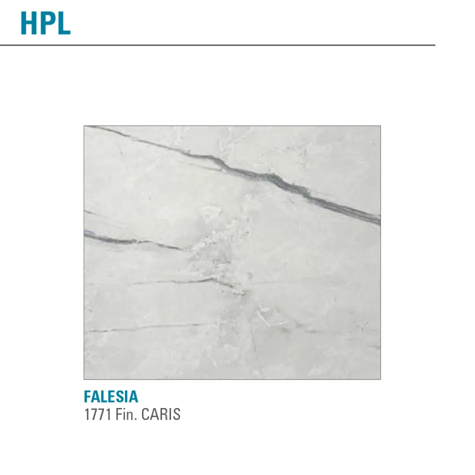 طاولة قابلة للتمديد حتى 238 سم مصنوعة من المعدن واللوح الخشبي الملون في إيطاليا - بابليتو Viadurini