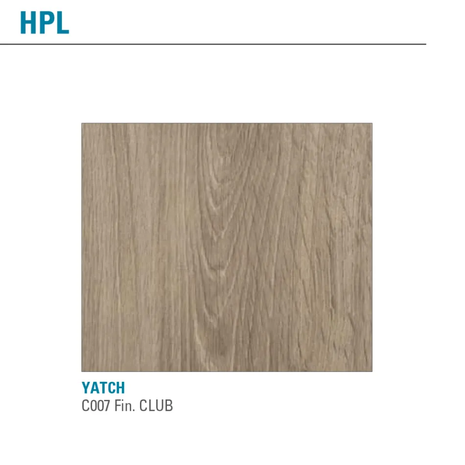 طاولة قابلة للتمديد حتى 240 سم مصنوعة من الألومنيوم والـ HPL، صنع في إيطاليا - فيليبرتو Viadurini