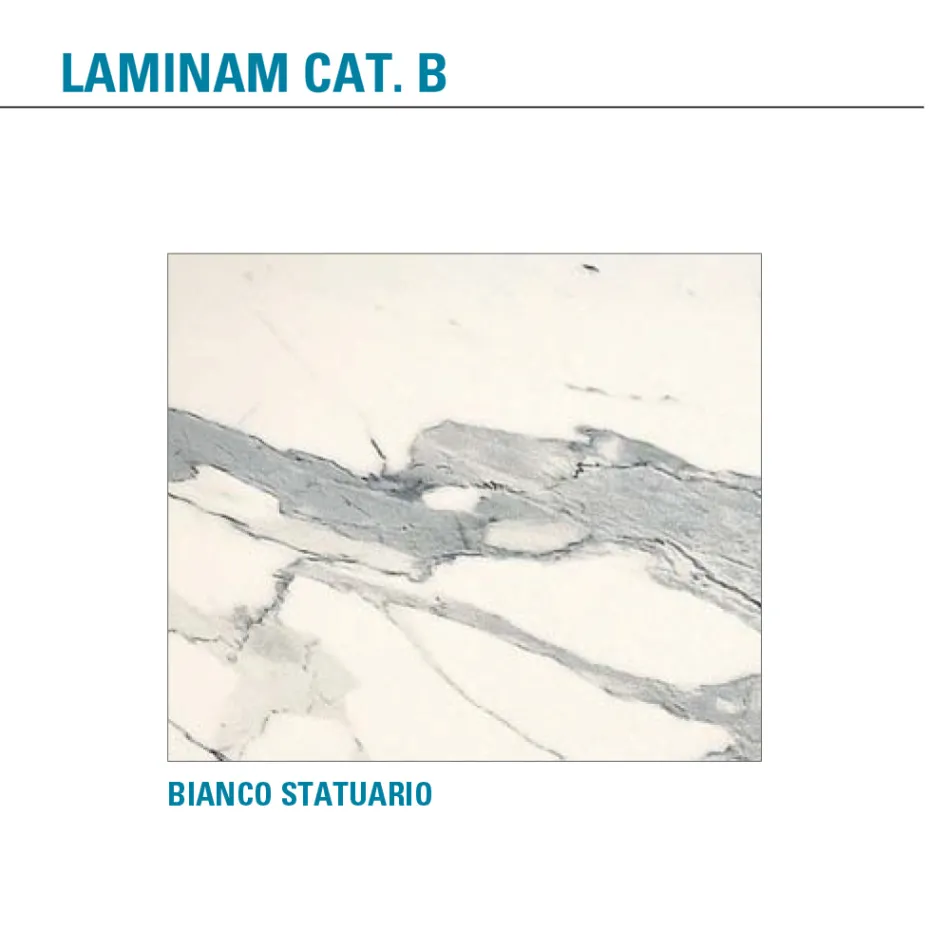 طاولة قابلة للتمديد حتى ارتفاع 240 سم مصنوعة من مادة لامينام في إيطاليا - فيليبرتو Viadurini