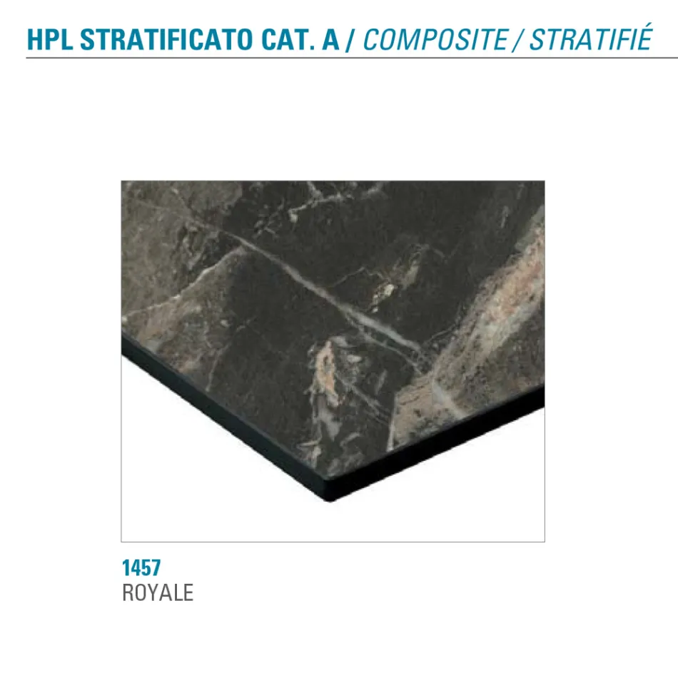 طاولة قابلة للتمديد حتى 300 سم بقاعدة معدنية مصنوعة في إيطاليا - باستيانو Viadurini