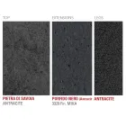 طاولة قابلة للتمديد حتى 240 سم مع سطح من مادة لامينام صنع في إيطاليا - مالطي Viadurini