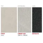 طاولة قابلة للتمديد حتى 240 سم مع سطح من مادة لامينام صنع في إيطاليا - مالطي Viadurini