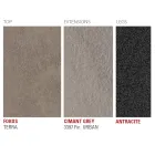 طاولة قابلة للتمديد حتى 240 سم مع سطح من مادة لامينام صنع في إيطاليا - مالطي Viadurini