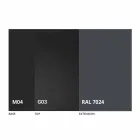 طاولة قابلة للتمديد حتى 250 سم مع سطح زجاجي صنع في إيطاليا - بيتاجورا Viadurini