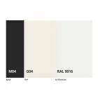 طاولة قابلة للتمديد حتى 250 سم مع سطح زجاجي صنع في إيطاليا - بيتاجورا Viadurini