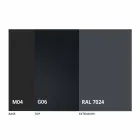 طاولة قابلة للتمديد حتى 250 سم مع سطح زجاجي صنع في إيطاليا - بيتاجورا Viadurini