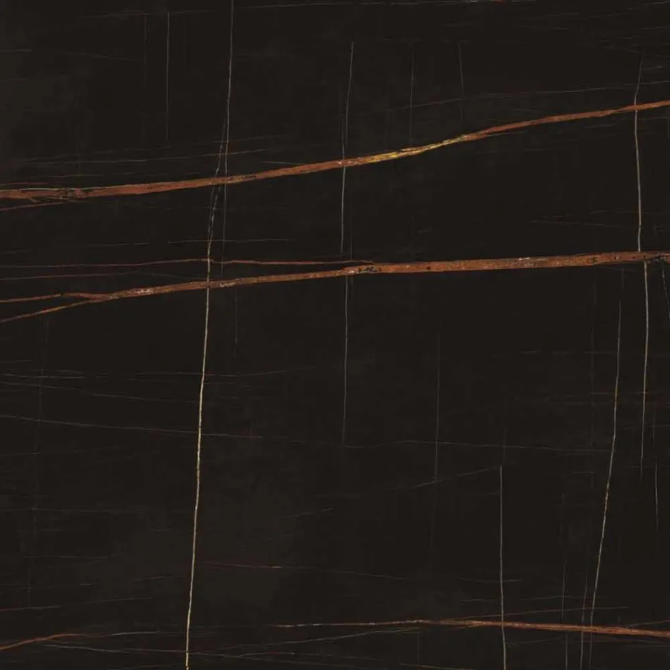 طاولة قابلة للتمديد حتى 260 سم من الفخار والرخام والخشب، صنع في إيطاليا - ماليتا Viadurini