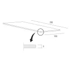طاولة قابلة للتمديد حتى 280 سم من فينيكس، صنع في إيطاليا، بريشس - أريستو Viadurini