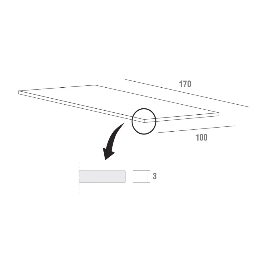طاولة قابلة للتمديد حتى 280 سم من فينيكس، صنع في إيطاليا، بريشس - أريستو Viadurini