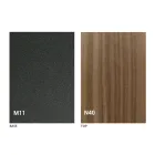 طاولة قابلة للتمديد حتى 280 سم من الخشب والمعدن صنع في إيطاليا - جالوتو Viadurini