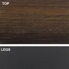 طاولة قابلة للتمديد حتى 300 سم مع سطح خشبي، صنع في إيطاليا - جروتا Viadurini