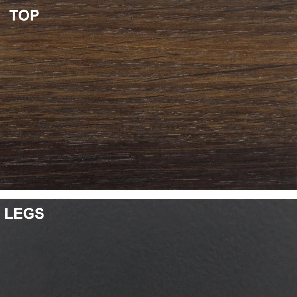 طاولة قابلة للتمديد حتى 300 سم مع سطح خشبي، صنع في إيطاليا - جروتا Viadurini