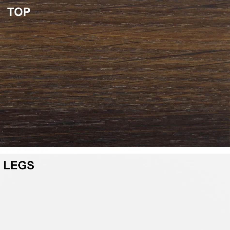 طاولة قابلة للتمديد حتى 300 سم مع سطح خشبي، صنع في إيطاليا - جروتا Viadurini