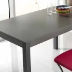 طاولة قابلة للتمديد من خشب الزان صنع في إيطاليا تيتو Viadurini