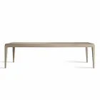 Extendable table in natural gray walnut modern design Matis Viadurini