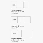 طاولة ميلامين قابلة للتمديد بلمستين مختلفتين، صنعت في إيطاليا - تكنا Viadurini