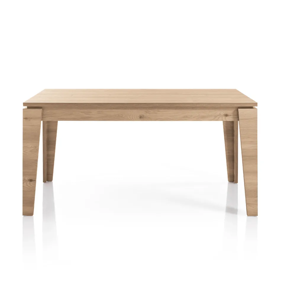 طاولة قابلة للتمديد من الميلامين بتشطيبات مختلفة، صنع في إيطاليا - ليلي Viadurini