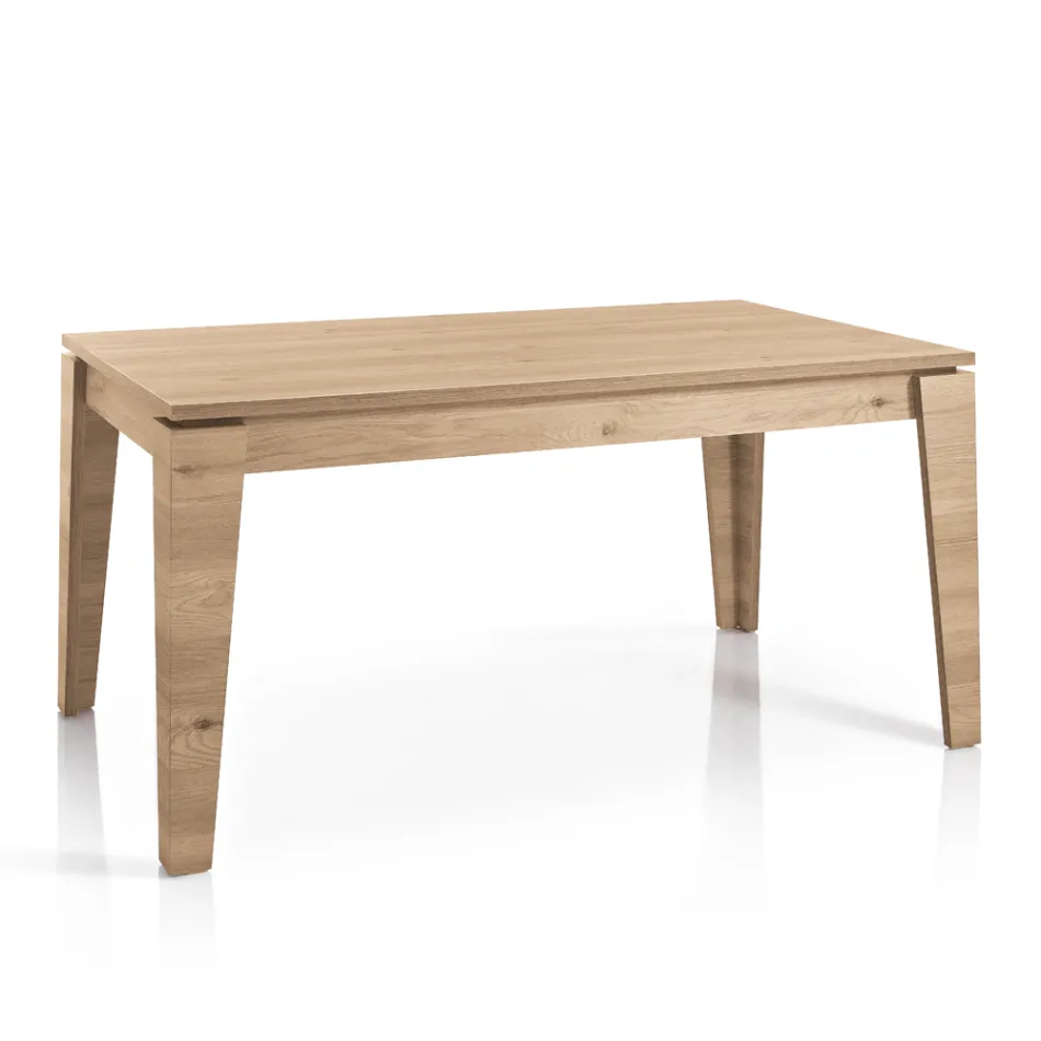 طاولة ميلامين قابلة للتمديد بتشطيبات مختلفة، صنع في إيطاليا - ليلي Viadurini