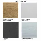 طاولة حديثة قابلة للتمديد تتسع لـ ١٤ شخصًا بسطح من الخشب الرقائقي، صنعت في إيطاليا - إيزيلينو Viadurini