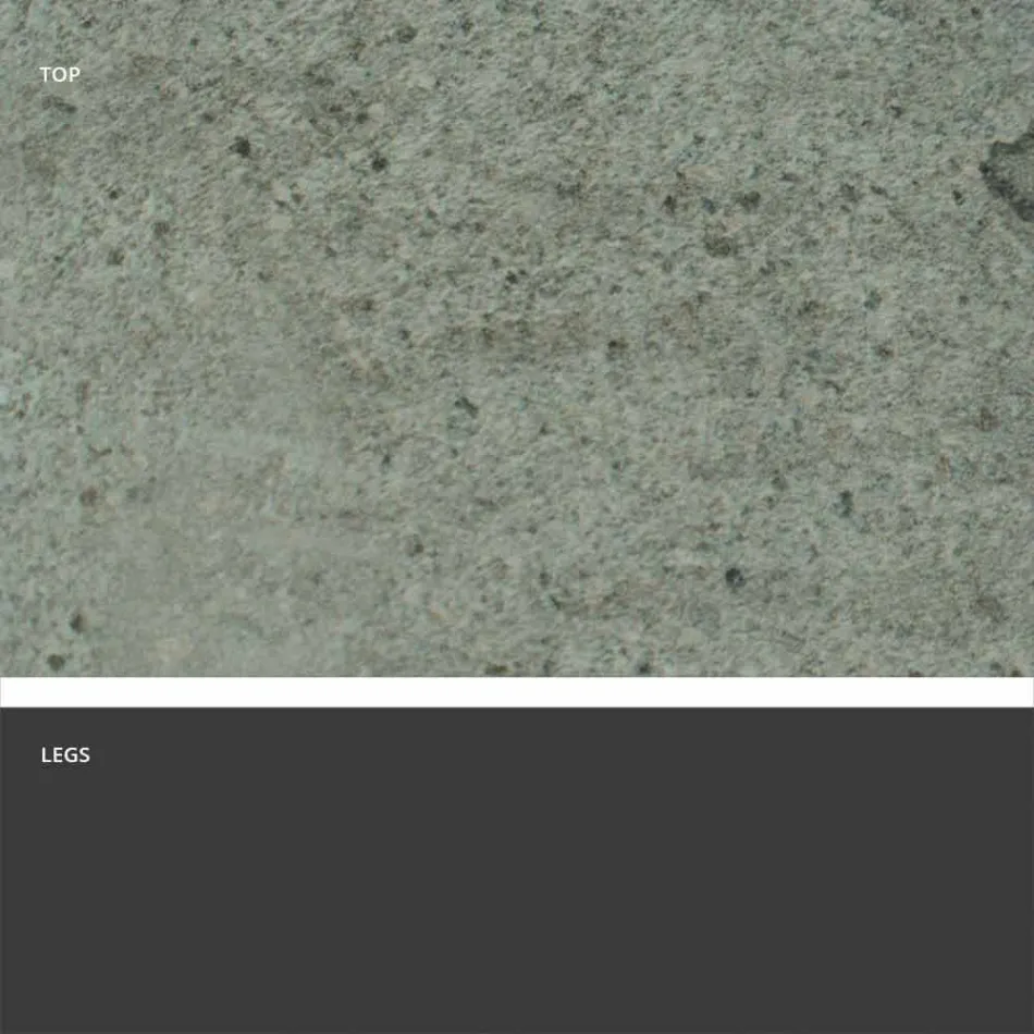 طاولة حديثة قابلة للتمديد مع سطح من الفخار مصنوعة في إيطاليا، إيرفي Viadurini