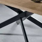 طاولة حديثة قابلة للتمديد من خشب البلوط، صنع في إيطاليا - أونسينو Viadurini