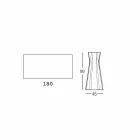 طاولة مرتفعة بسطح من Hpl وقاعدة من البولي إيثيلين، صنع في إيطاليا - تينوتشيا Viadurini