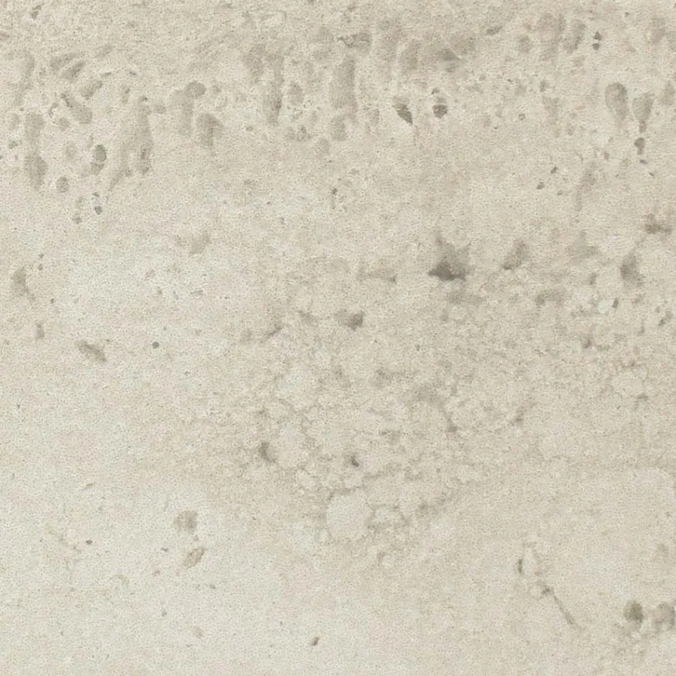 طاولة بقاعدة خشبية وسطح سيراميك ترافرتين فاتح اللون - إنفينيتي Viadurini