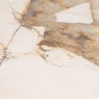 طاولة ذات سطح سيراميك وقاعدة من خشب الساج الصلب، صنع في إيطاليا - بلوزة Viadurini