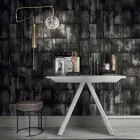 طاولة كونسول قابلة للتمديد حتى 325 سم مصنوعة في إيطاليا من الخشب المصفح - دالماتيان Viadurini