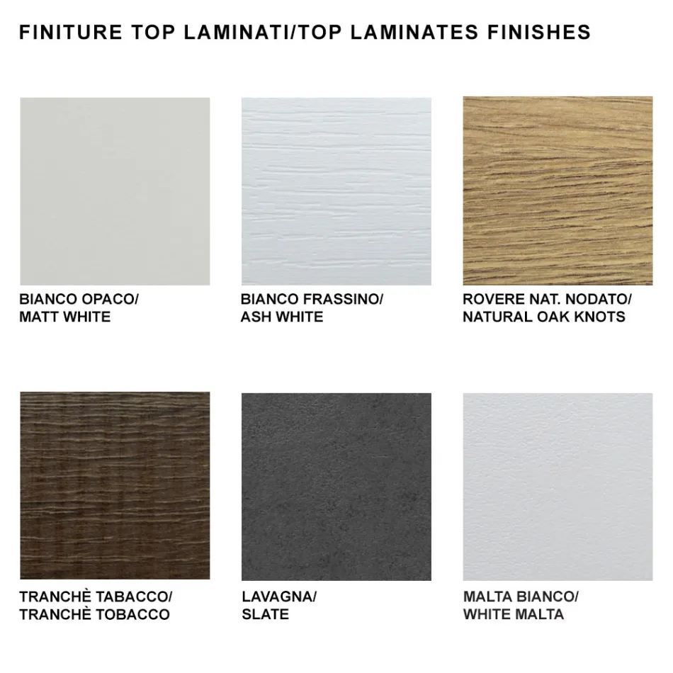 طاولة كونسول قابلة للتمديد حتى 325 سم مصنوعة في إيطاليا من الخشب المصفح - دالماتيان Viadurini