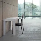 طاولة كونسول قابلة للتمديد حتى 325 سم مصنوعة في إيطاليا من الخشب الرقائقي - Gordito Viadurini