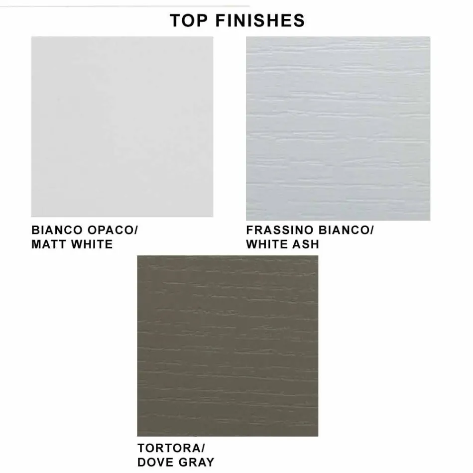 طاولة كونسول قابلة للتمديد حتى 325 سم من الميلامين صنع في إيطاليا - سيتيميو Viadurini