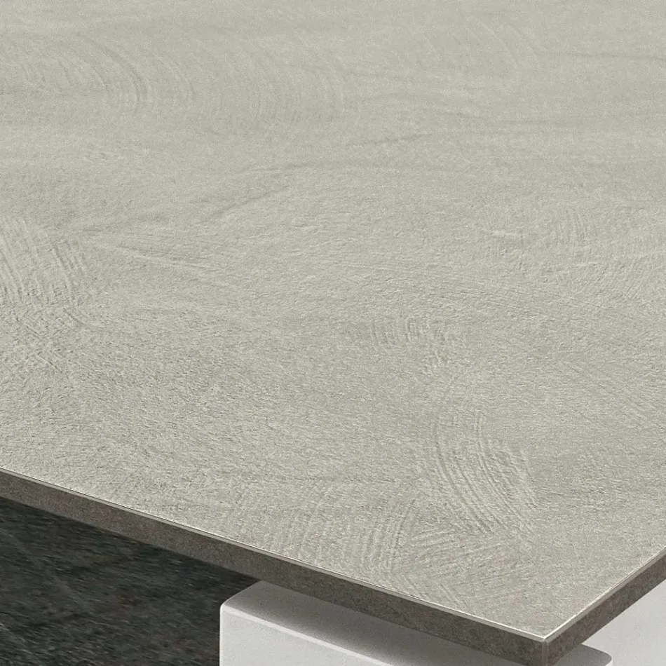 طاولة مطبخ قابلة للتمديد حتى 240 سم من HPL الناعم صنع في إيطاليا - جوبيتر Viadurini