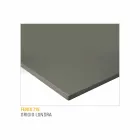 طاولة مطبخ من الألومنيوم المصفح باللونين الأسود والفينيقي، صنعت في إيطاليا - لينغوتو Viadurini