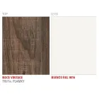 طاولة مطبخ من HPL بقاعدة معدنية فاخرة مصنوعة في إيطاليا - بينوكيو Viadurini