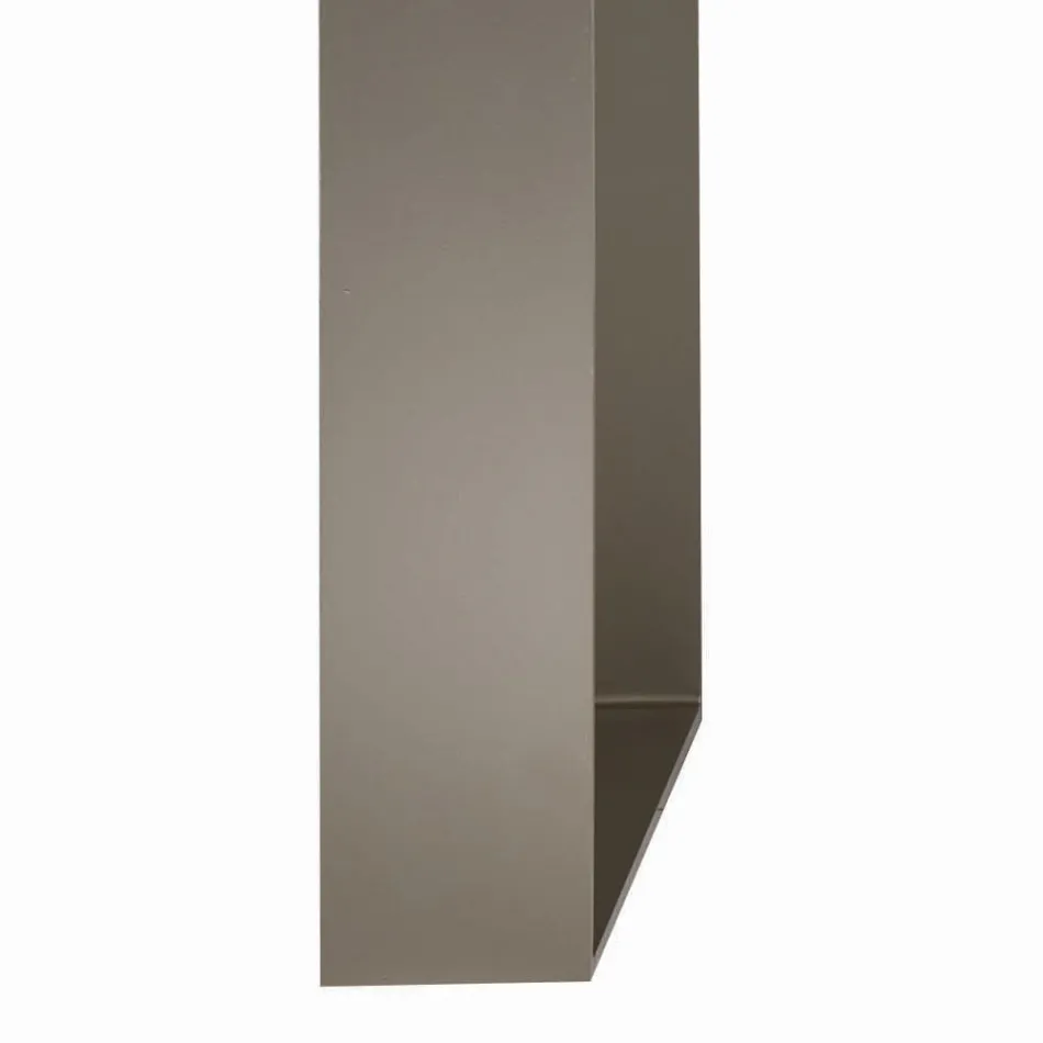 طاولة مطبخ من خشب MDF مع ملحق من الخشب الصلب، صنع في إيطاليا - توسكو Viadurini