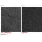 طاولة مطبخ من اللامنام بهيكل معدني، صنع في إيطاليا - كارلينو Viadurini