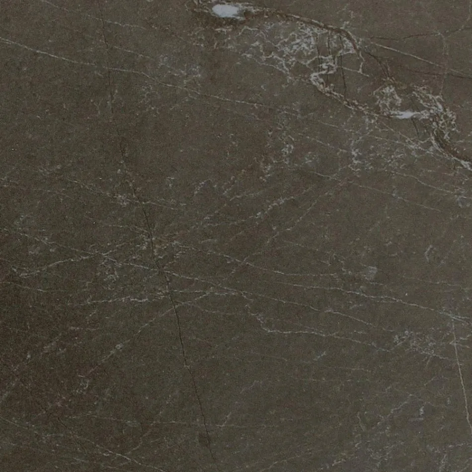 طاولة خارجية بقاعدة خشبية وسطح سيراميكي بلون بني فاتح - إنفينيتي Viadurini