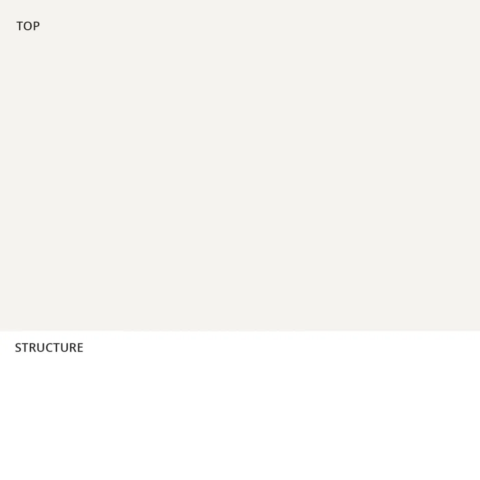 طاولة خارجية حديثة مصنوعة من Hpl وبولي إيثيلين غير لامع، صنعت في إيطاليا - فورلينا Viadurini