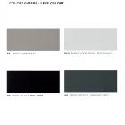 قاعدة طاولة حديقة من الفولاذ المجلفن مع سطح HPL صنع في إيطاليا - بريين Viadurini