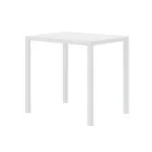 طاولة حديقة مستطيلة من الفولاذ المجلفن، صنع في إيطاليا - أزرق Viadurini