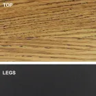 طاولة طعام على شكل برميل مع سطح مكسو بالقشرة، صنع في إيطاليا - سيتيميو Viadurini