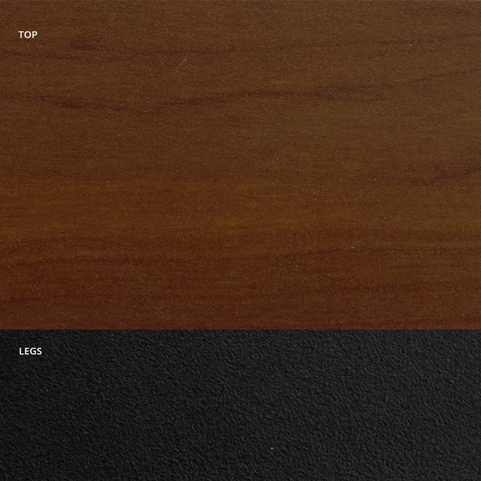 طاولة طعام على شكل برميل من الخشب الرقائقي المزخرف، صنع في إيطاليا - كايف Viadurini