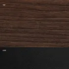 طاولة طعام على شكل برميل من الخشب الرقائقي المزخرف، صنع في إيطاليا - كايف Viadurini