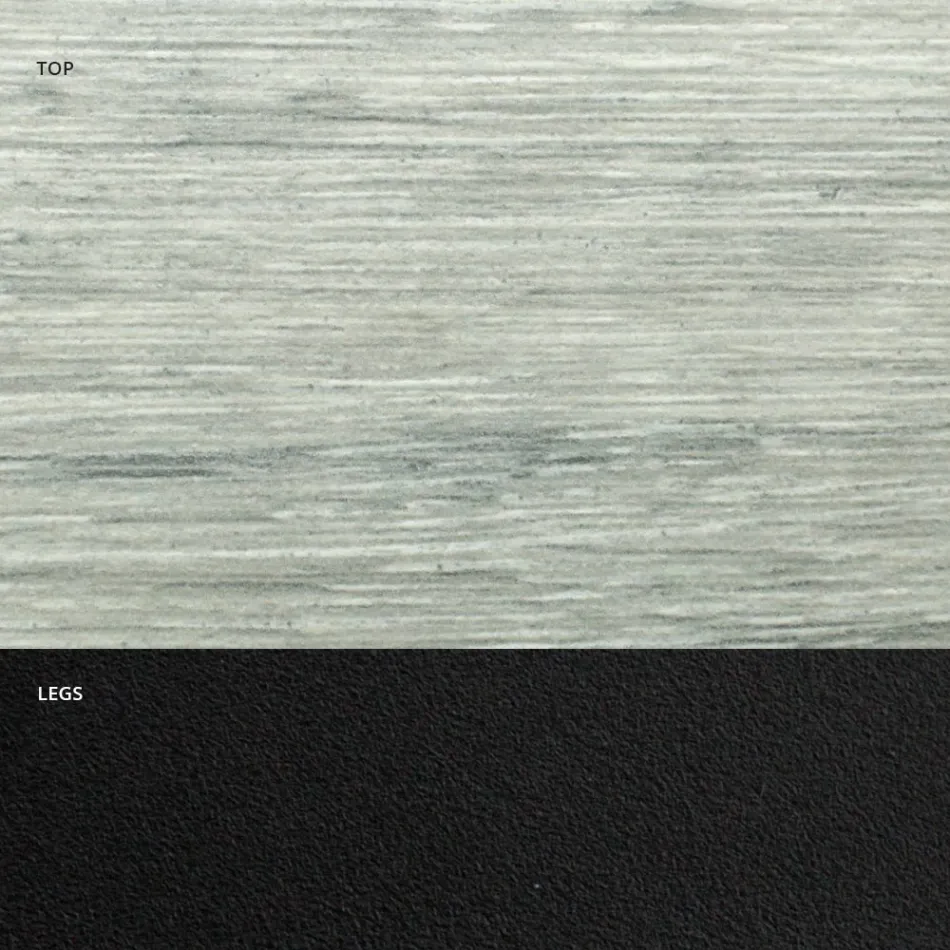 طاولة طعام على شكل برميل من الخشب الرقائقي المزخرف، صنع في إيطاليا - كايف Viadurini