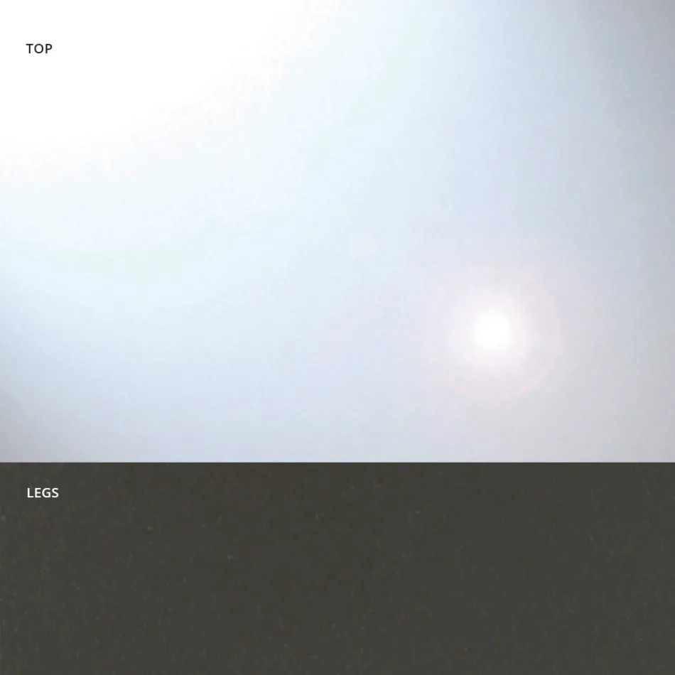 طاولة طعام على شكل برميل من الزجاج والفولاذ، صنعت في إيطاليا - كايف Viadurini