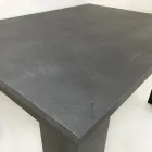 طاولة طعام قابلة للتمديد حتى 170 سم بتصميم من الخشب المستدام - بيرو Viadurini